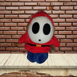 Shy Guy plush toy from the Super Mario Bros All Star Collectible Series